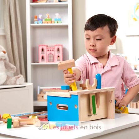 Kleine hölzerne Werkbank MD-19386 Melissa & Doug 8