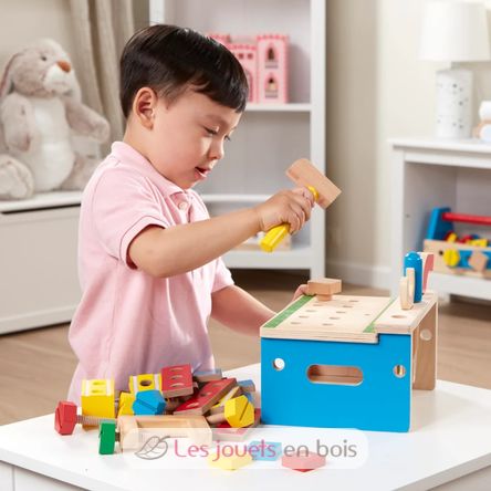 Kleine hölzerne Werkbank MD-19386 Melissa & Doug 10