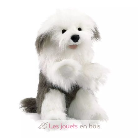 Handpuppe Hund Bobtail FO-2029 Folkmanis 1
