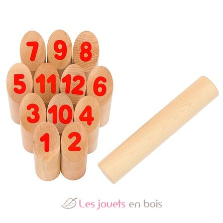 Viking Spiel Nummer KUBB GO56853-4416 Goki 1