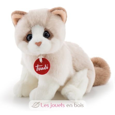 Plüsch Katze Weiß und Beige 20 cm TRU-20872 Trudi 1