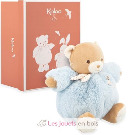 Blaues Patapouf-Bär-Plüschtier 17 cm K214014 Kaloo 1