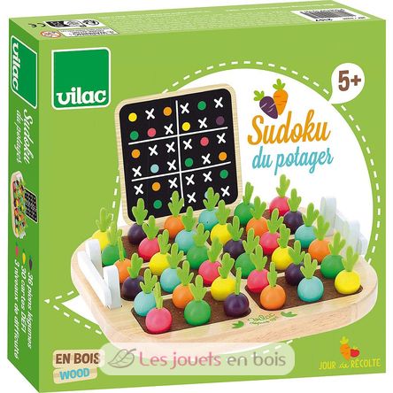 Sudoku mit Gemüsegarten V2157 Vilac 9