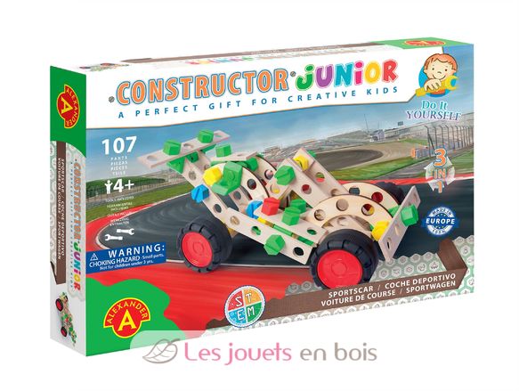 Constructor Junior 3x1 - Sportwagen AT-2158 Alexander Toys 1