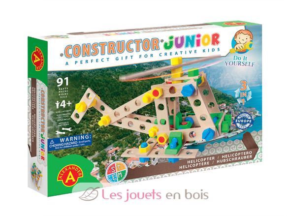 Constructor Junior 3x1 - Hubschrauber AT-2161 Alexander Toys 1