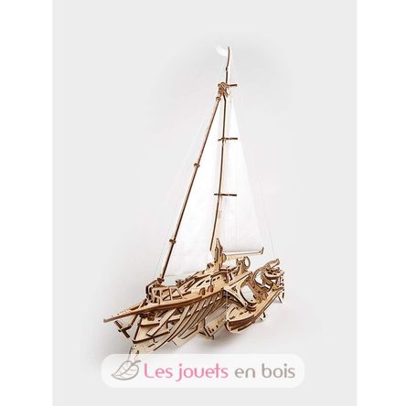 Trimaran Merihobus Mechanische Modell Bausatz U-70059 Ugears 6