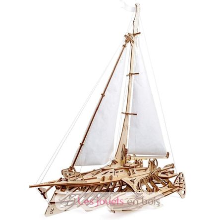 Trimaran Merihobus Mechanische Modell Bausatz U-70059 Ugears 1