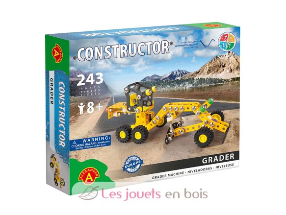 Constructor Grader - Straßenhobel AT-2177 Alexander Toys 1