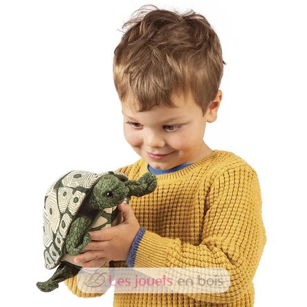 Handpuppe Landschildkröte FO-2181 Folkmanis 2