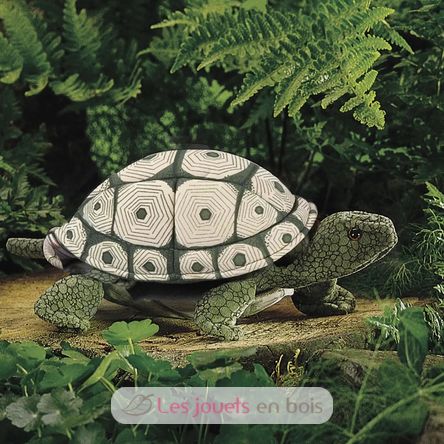 Handpuppe Landschildkröte FO-2181 Folkmanis 3