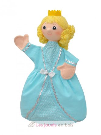 Prinzessin blau Handpuppe MU-22534A Moravská ústredna Brno 1