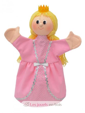 Prinzessin rosa Handpuppe MU-22534B Moravská ústredna Brno 1