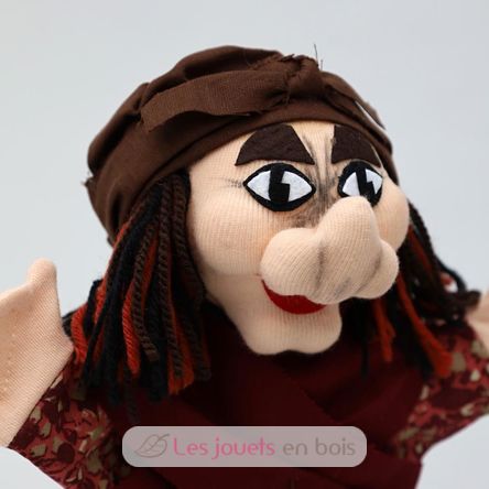 Handpuppe hässliche Hexe MU-22834C Moravská ústredna Brno 3
