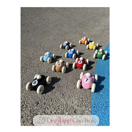 Mini-Roadster aus Holz rosa V2331P Vilac 6