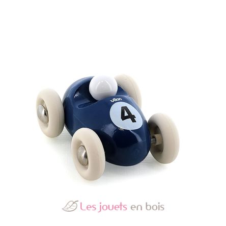 Mini-Roadster aus Holz Mitternachtsblau V2331F Vilac 1