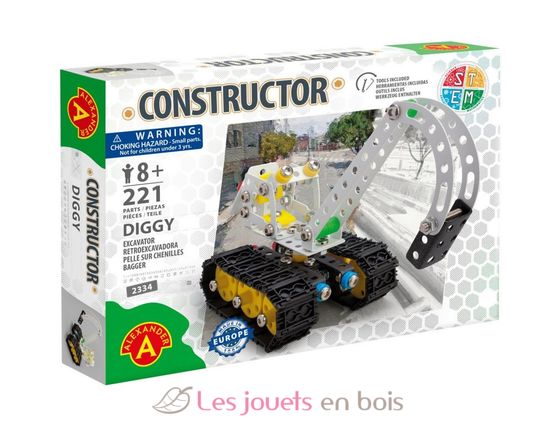 Constructor Diggy - Bagger AT2334 Alexander Toys 3
