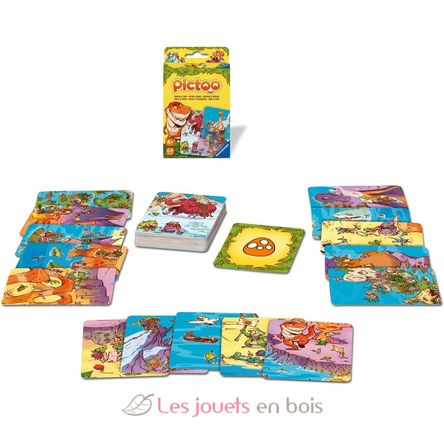 Pictoo Dinosaurier Kinderspiel RAV23479 Ravensburger 2