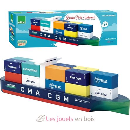 Containerschiff Jacques Saadé V2356S Vilac 1