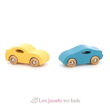 Supercars 4-teiliges Holzautoset V2369 Vilac 5