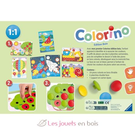Colorino Lernspiele aus Holz RAV24704 Ravensburger 3