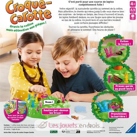 Karotten-Crunch und Kartenspiel mit 7 Familien RAV24782 Ravensburger 6