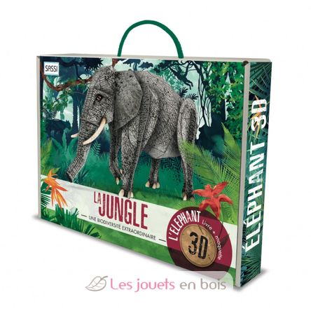 Der Dschungel - 3D Elefant SJ-2723 Sassi Junior 1