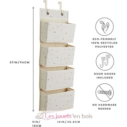 Hängeorganizer Terrazzo creme EFK-107-015-008 3 Sprouts 3