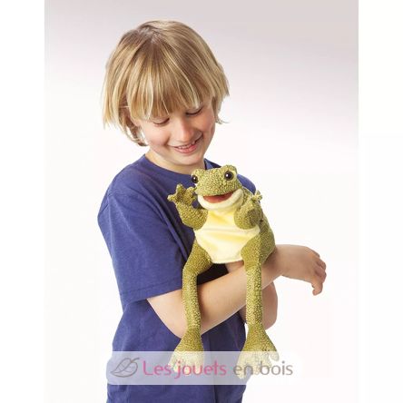 Handpuppe Lustiger Frosch FO-3033 Folkmanis 3