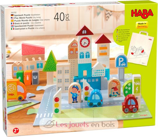 Spielwelt Puzzle Stadtleben HA306782 Haba 1