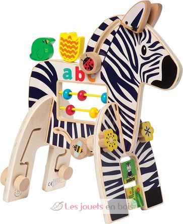 Aktivitätsspielzeug Safari Zebra MT316310 Manhattan Toy 2