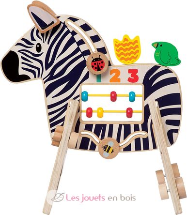 Aktivitätsspielzeug Safari Zebra MT316310 Manhattan Toy 3