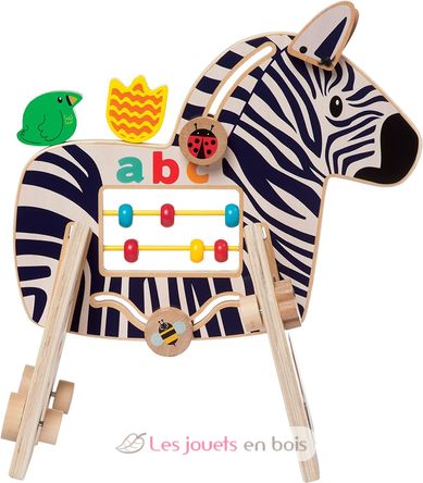 Aktivitätsspielzeug Safari Zebra MT316310 Manhattan Toy 4