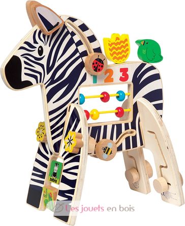 Aktivitätsspielzeug Safari Zebra MT316310 Manhattan Toy 1