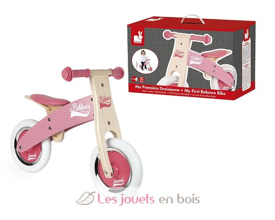 Laufrad Little Bikloon - Rosa J03259 Janod 4