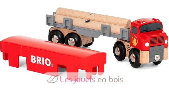 Holztransporter mit Magnetladung BR33657 Brio 2