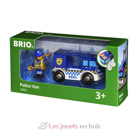 Police Truck - Sound and Light BR-33825 Brio 2