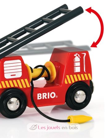 Feuerwehr-Station mit Einsatzfahrzeug BR-33833 Brio 3