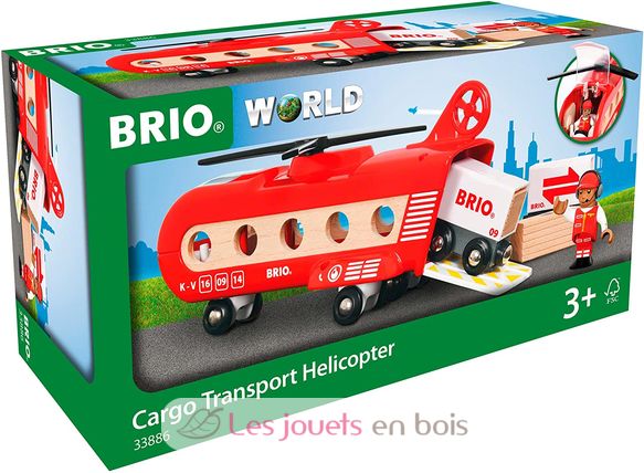 Eisenbahn-Transporthubschrauber BR33886 Brio 2