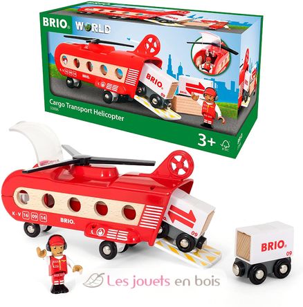 Eisenbahn-Transporthubschrauber BR33886 Brio 6