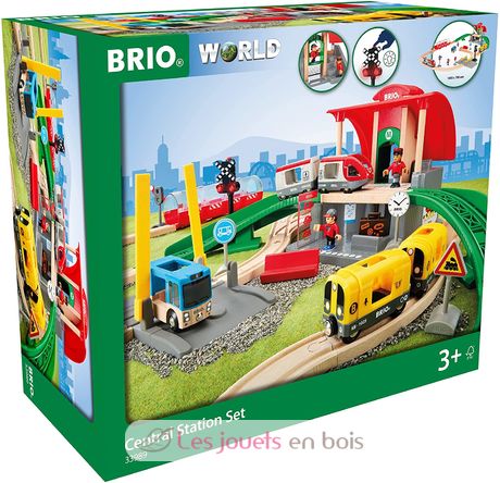 Großes City Bahnhof Set BR33989 Brio 1