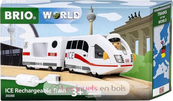 Wiederaufladbarer ICE-Zug BR36088 Brio 2