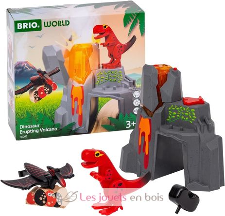 Ausbrechender Dinosauriervulkan BR-36092 Brio 2