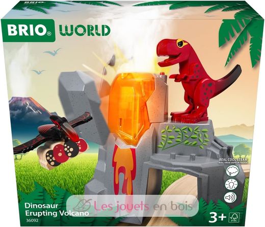 Ausbrechender Dinosauriervulkan BR-36092 Brio 1