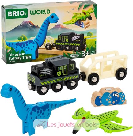 Batteriebetriebener Dinosaurierzug BR-36096 Brio 2