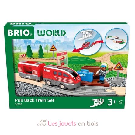 Zugset mit Rückziehmotor BR36102 Brio 7