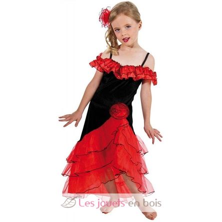 Spanierin Kostüm für Kinder 116cm CHAKS-C4028116 Chaks 1