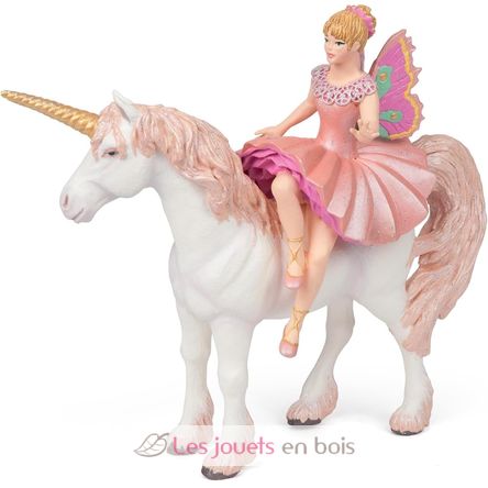 Ballerina-Figur auf ihrem Einhorn PA38822-2860 Papo 1