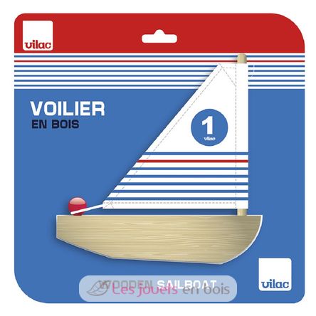 Holzsegelboot V3901 Vilac 2