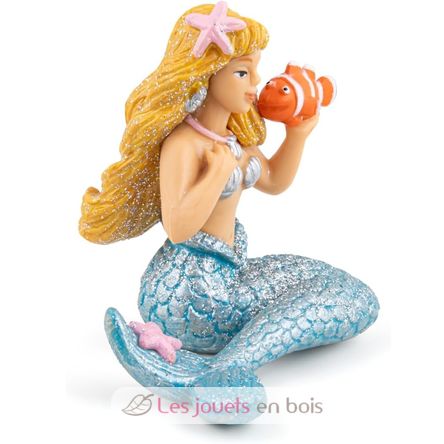 Silberne Meerjungfrau Figur PA39107 Papo 4