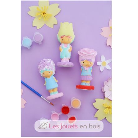Dolly Flower-Figuren zum Bemalen und Dekorieren MM39200 Mako Créations 6